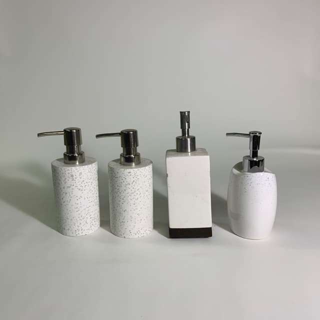 陶瓷白色按壓瓶