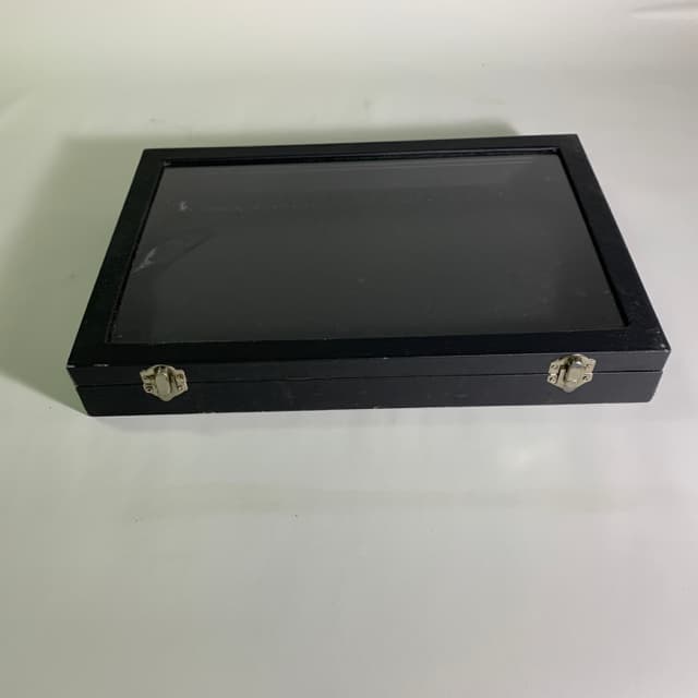 木質黑色展示盒
