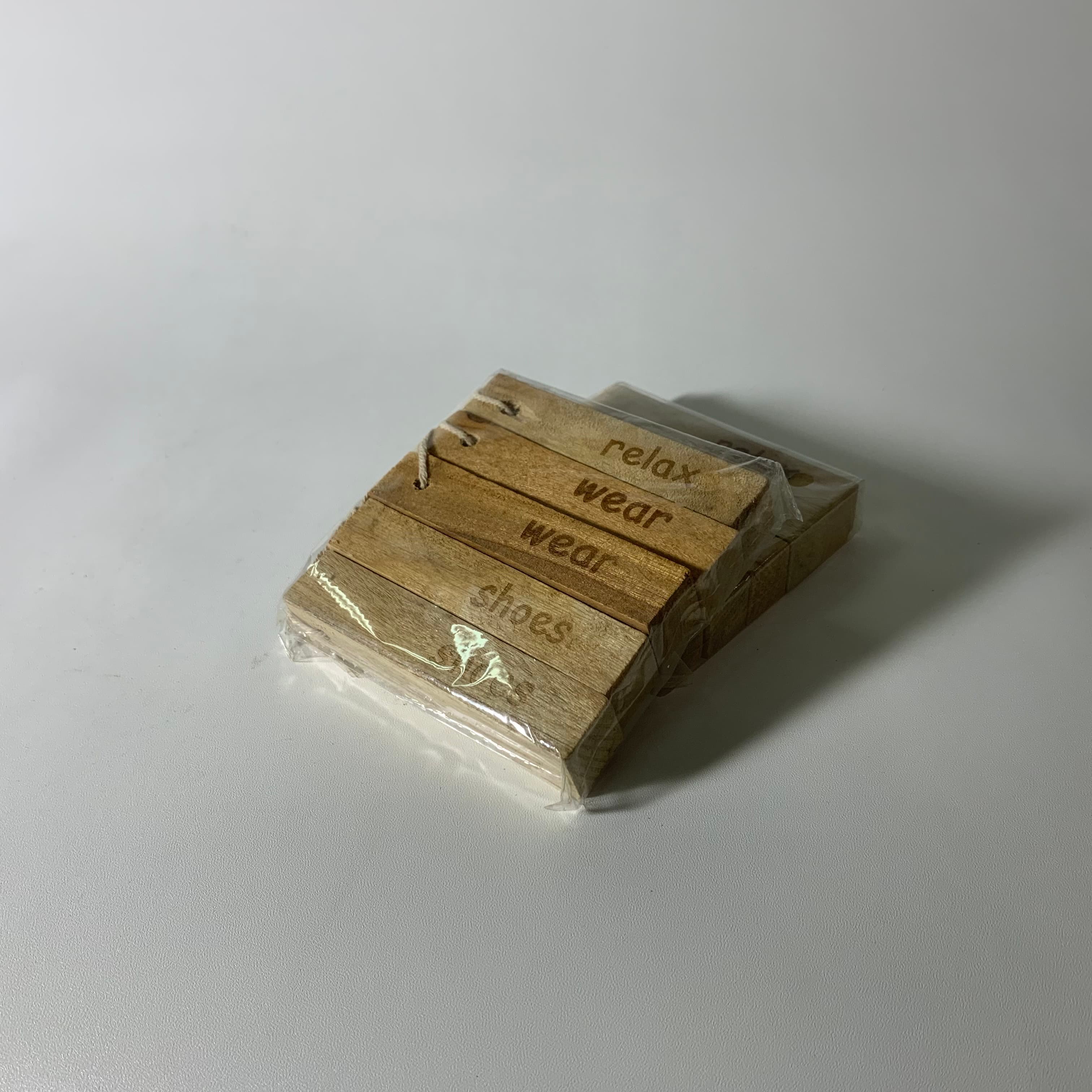木質木色標示組