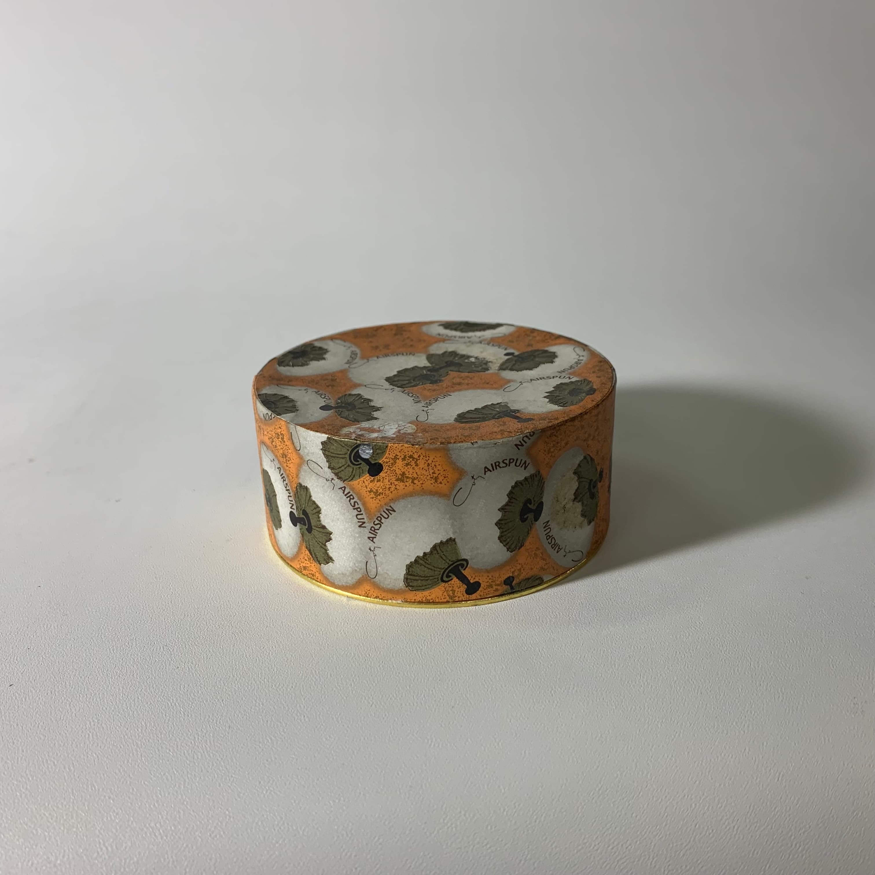 紙質橘色蜜粉