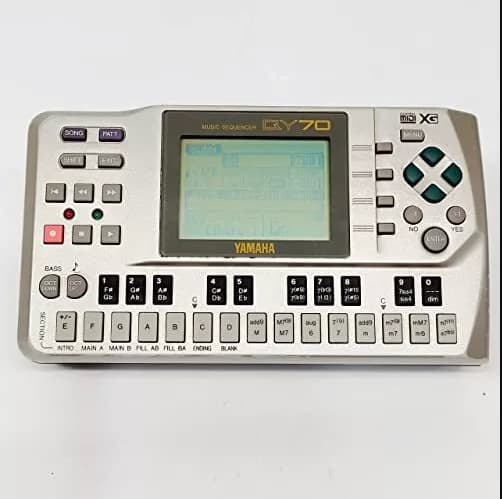 灰色 yamaha qy 70 midi 處理器