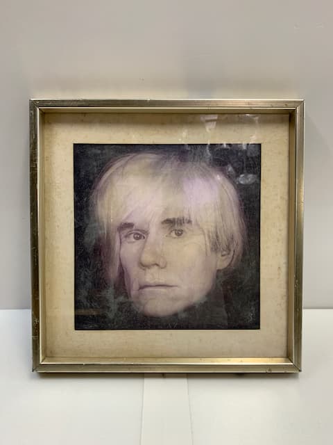 鋁框 Andy Warhol 人像圖