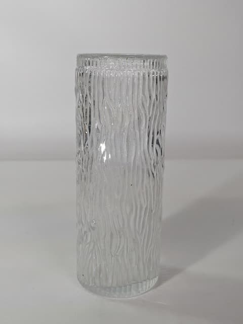 玻璃透明樹紋花瓶