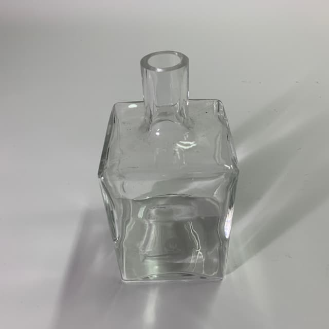 透明玻璃花瓶 小口