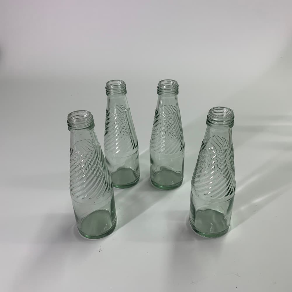 可樂透明玻璃瓶 4入小