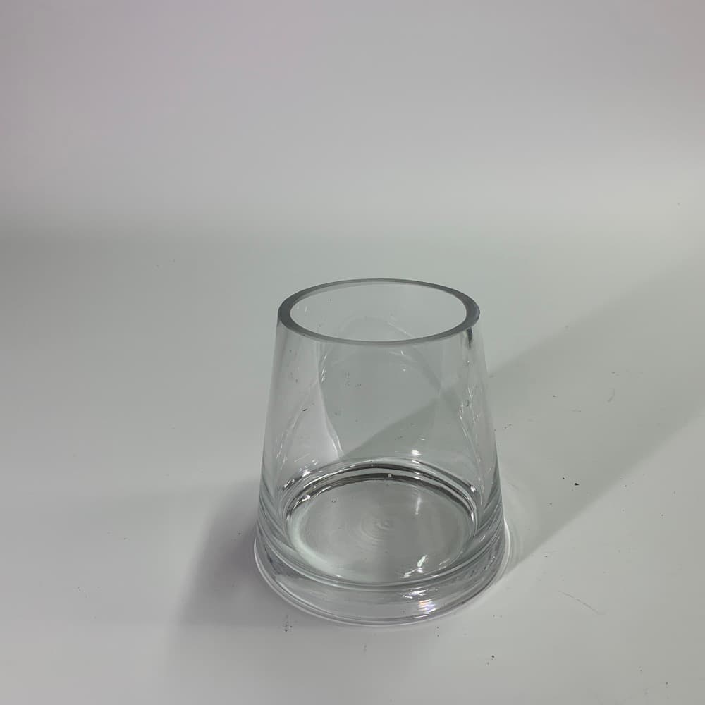 透明玻璃花瓶 寬口
