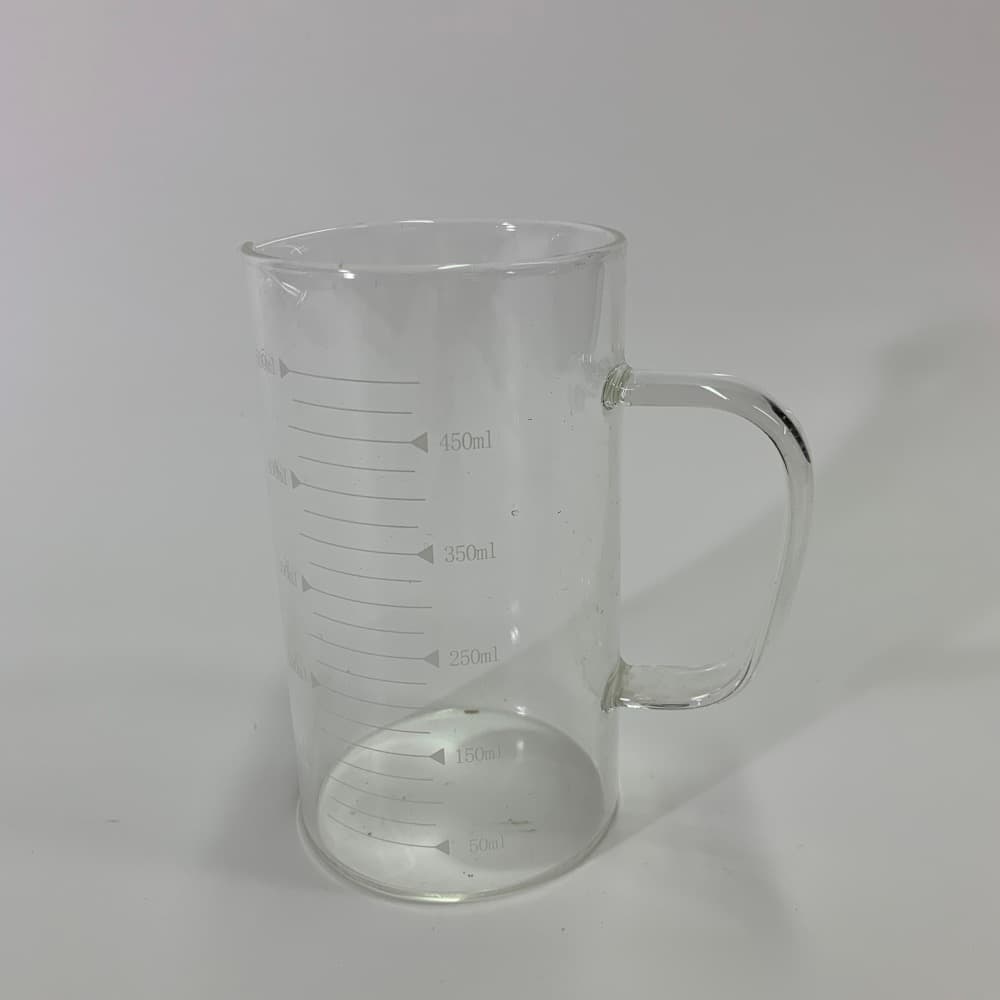 透明玻璃量水杯