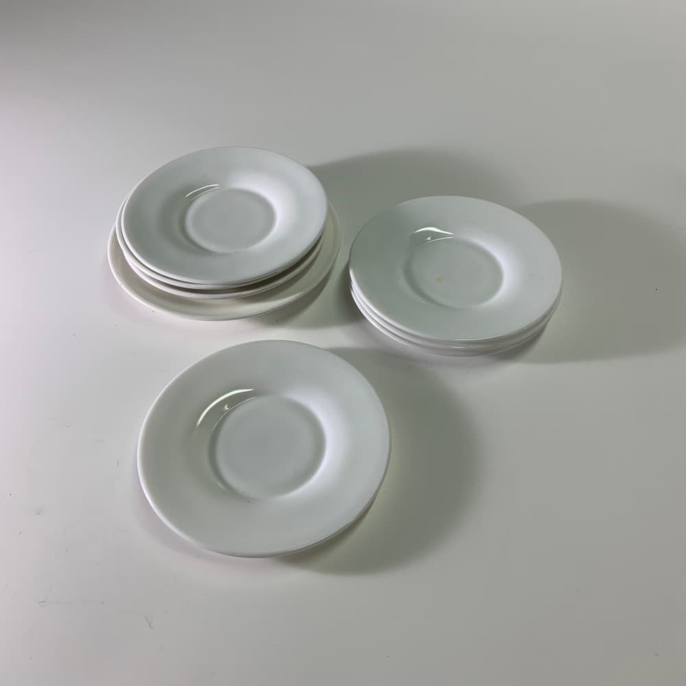 白色小盤子 8入
