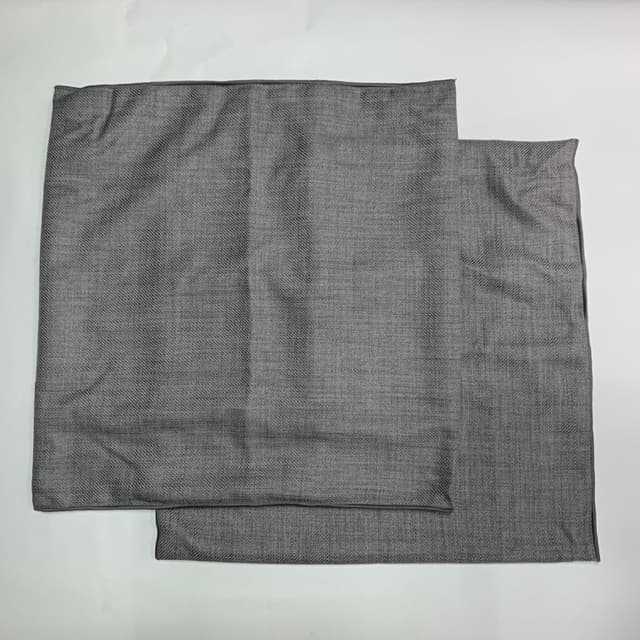 鐵灰色抱枕套 2入