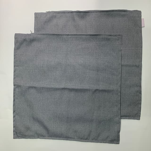 中灰色抱枕套 2入