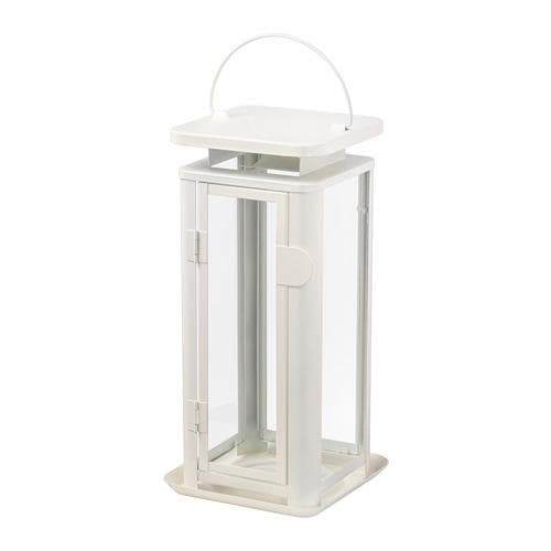 ikea 白色燭台