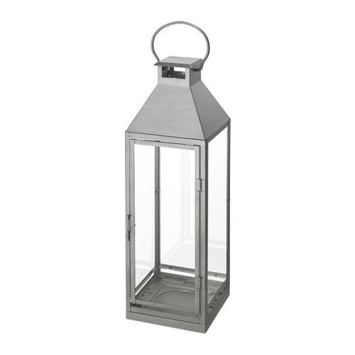 ikea 灰色燭台