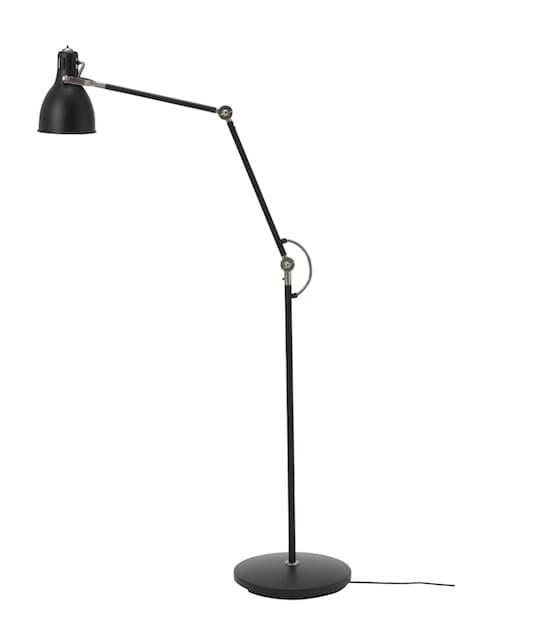 IKEA ARÖD黑色可調角度立燈
