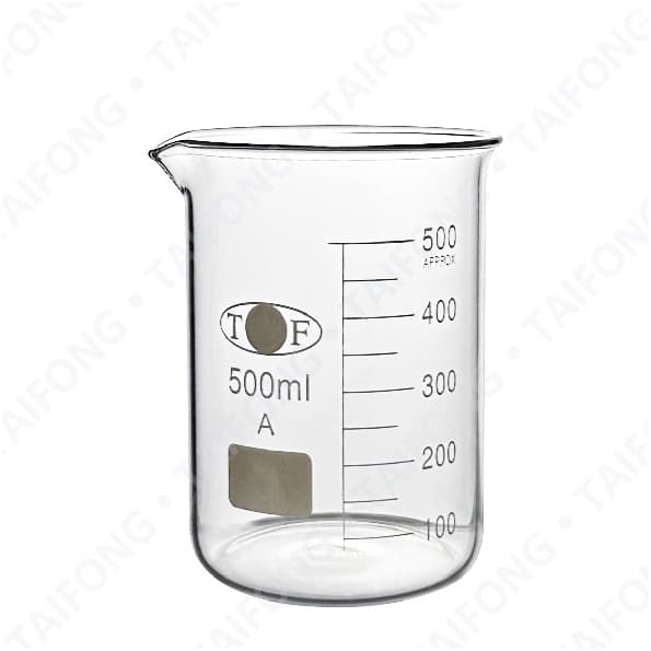 透明玻璃燒杯500ml＊18