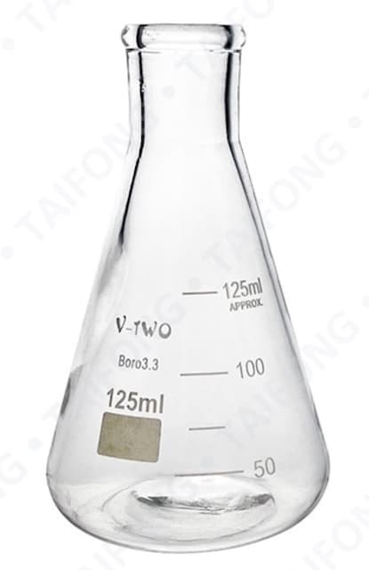 透明三角燒杯150ml＊2