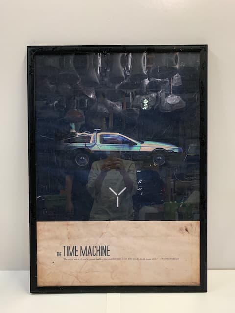 黑框The Time Machine海報(可換)