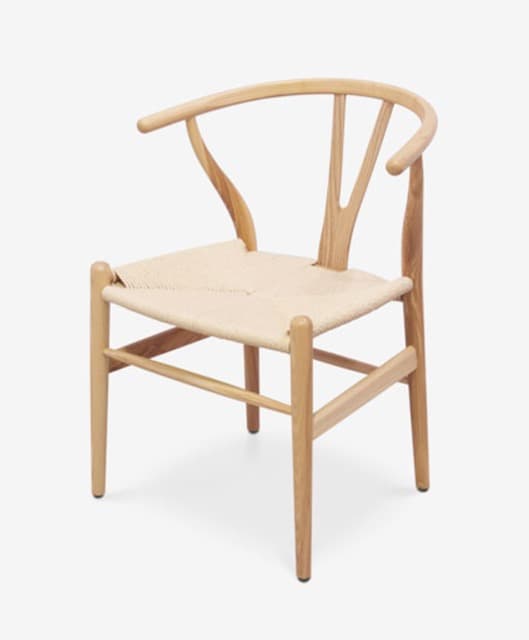 Y-chair原木色餐椅