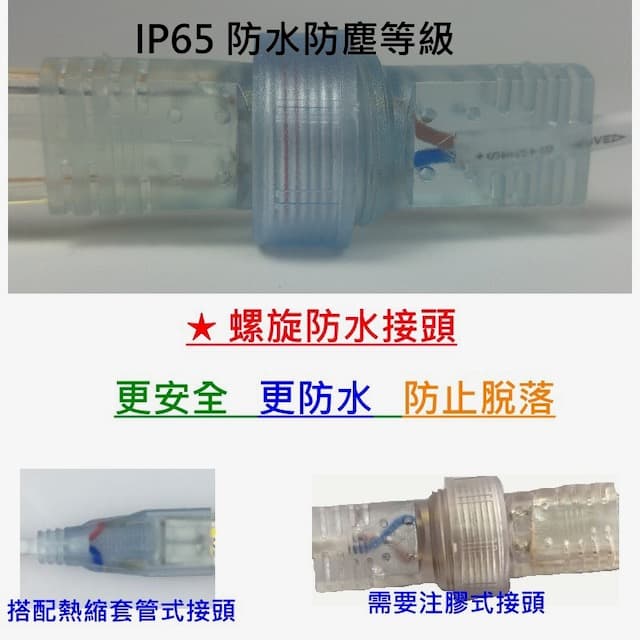ip65 led 防水燈條（白光可調光）＊2